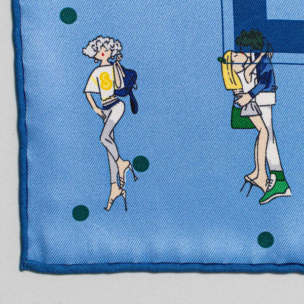 Hermès "Ex-Libris Les Parisiennes” Scarf 70