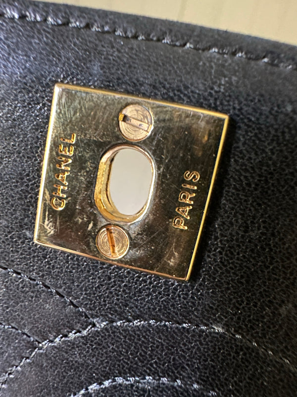 Chanel Half Moon Single Flap Bag hardware