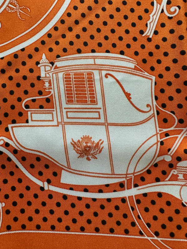 Hermes “Ex-Libris” Bandana Scarf 55