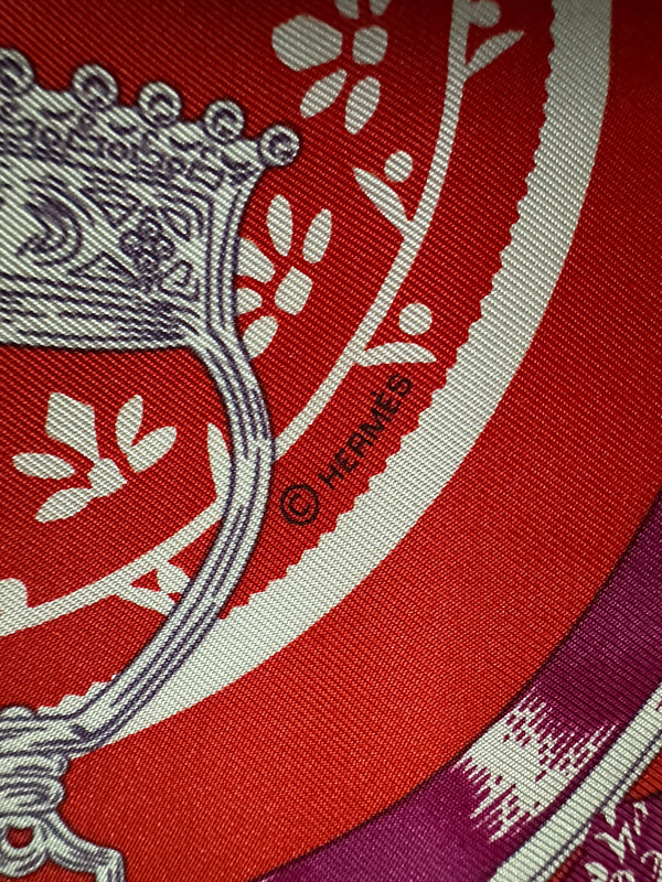 Hermès "Etriers Remix" Scarf 45