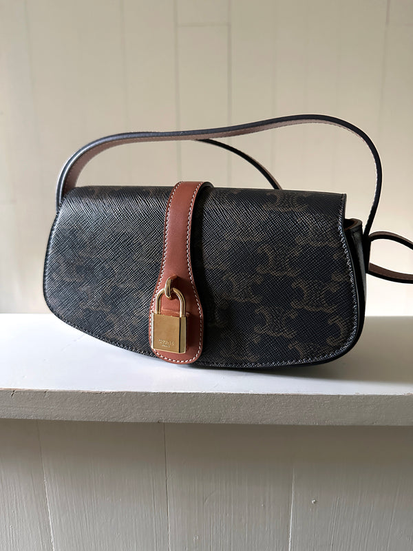 Celine Tabou Clutch On Strap