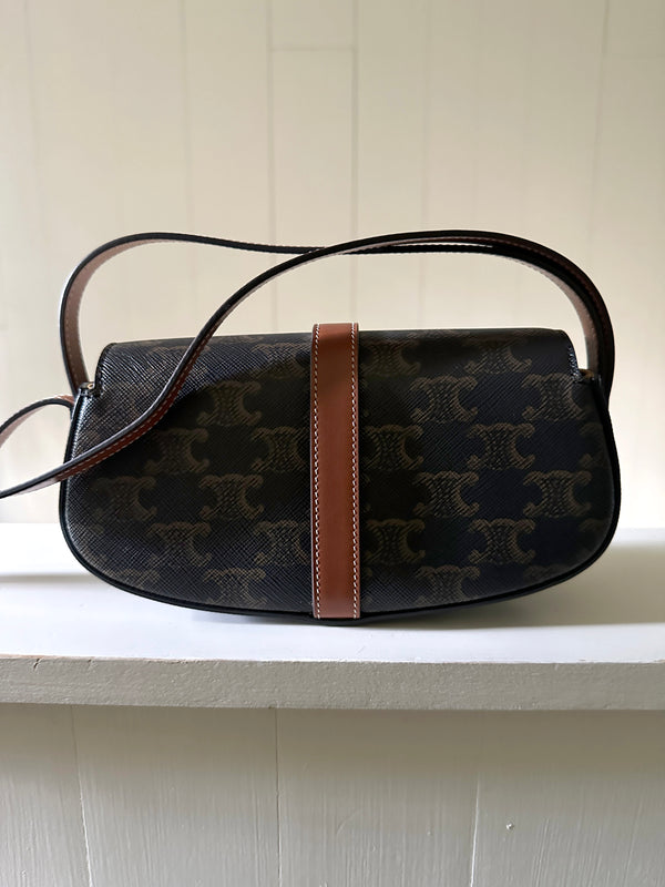 Celine Tabou Clutch On Strap