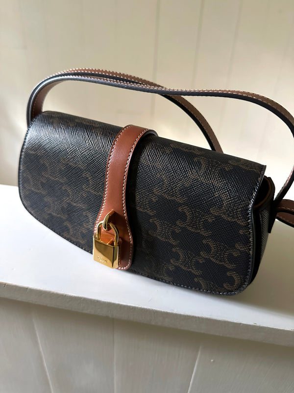 Celine Tabou Clutch On Strap