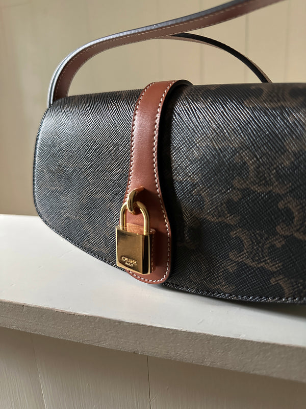 Celine Tabou Clutch On Strap