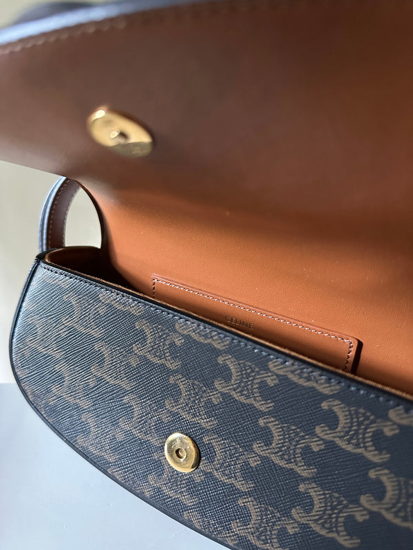 Celine Tabou Clutch On Strap