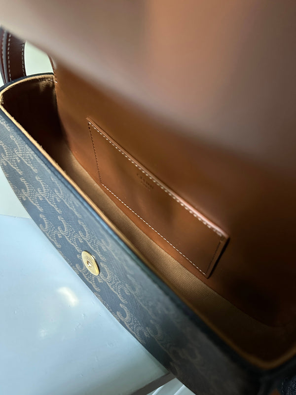 Celine Tabou Clutch On Strap