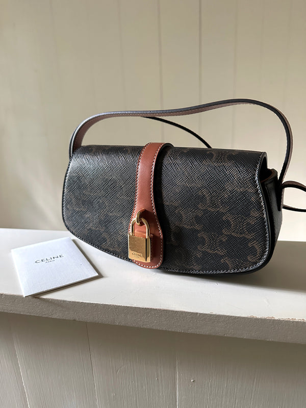 Celine Tabou Clutch On Strap