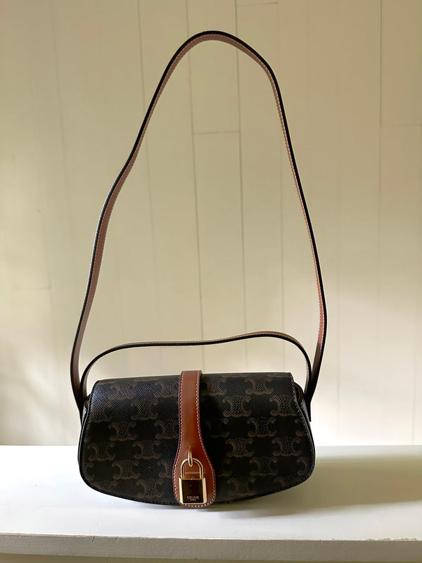 Celine Tabou Clutch On Strap