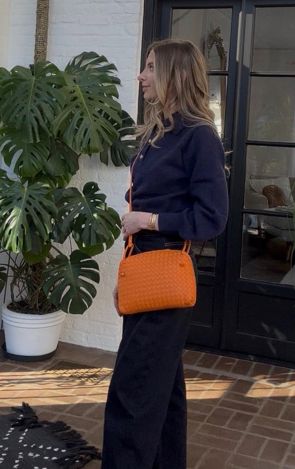 Bottega Veneta Intrecciato Nodini Crossbody