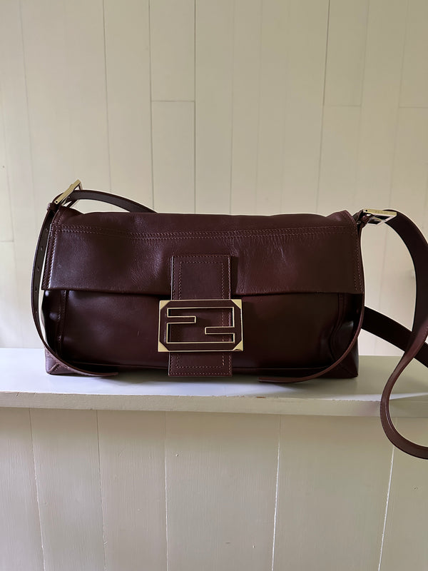 Fendi Maxi 3-Way Convertible Baguette