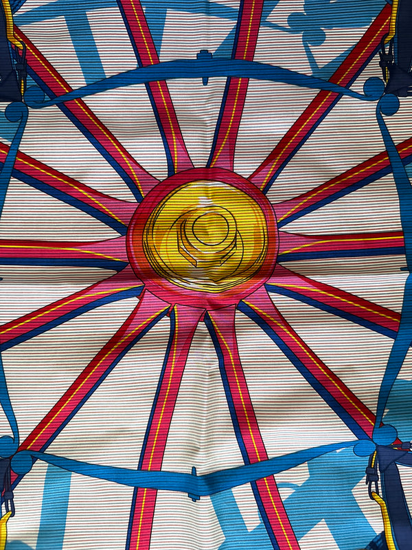 Hermès "En Roue Libre Chemise" Scarf 90