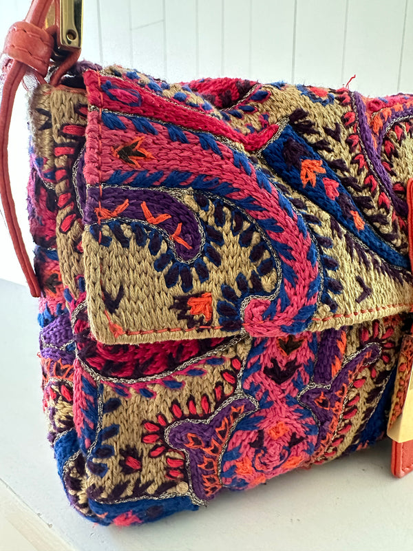 Fendi Paisley Baguette