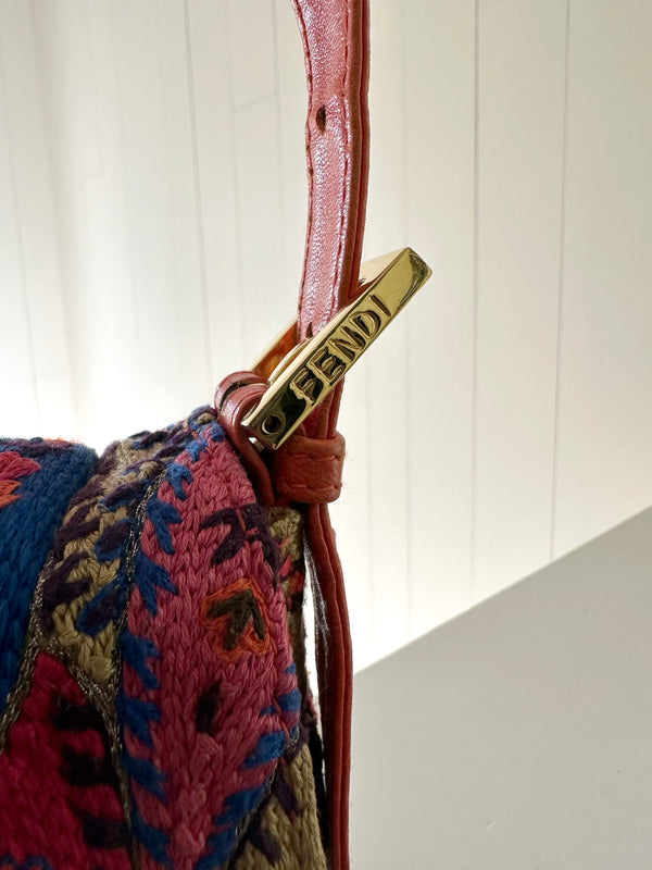 Fendi Paisley Baguette