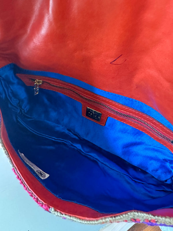 Fendi Paisley Baguette