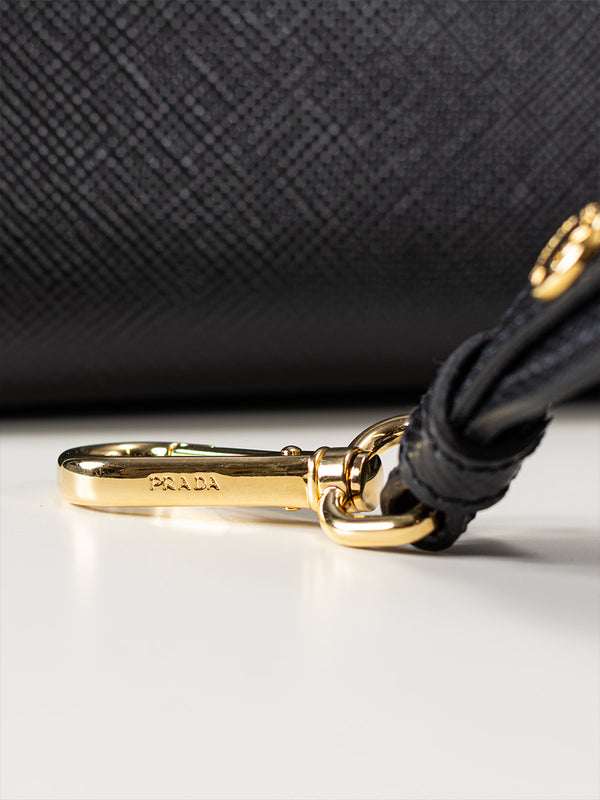 Prada Monochrome Medium Saffiano Bag