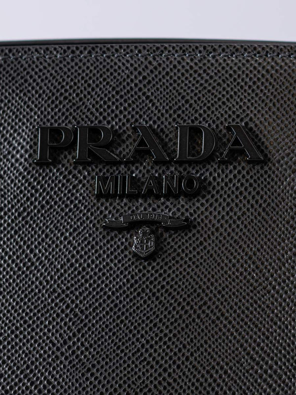 Prada Monochrome Medium Saffiano Bag