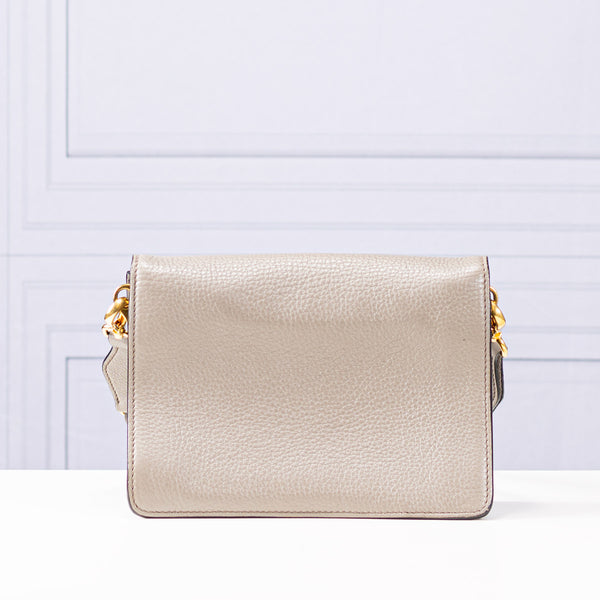 Prada Vitello Daino Crossbody Flap