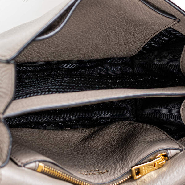 Prada Vitello Daino Crossbody Flap