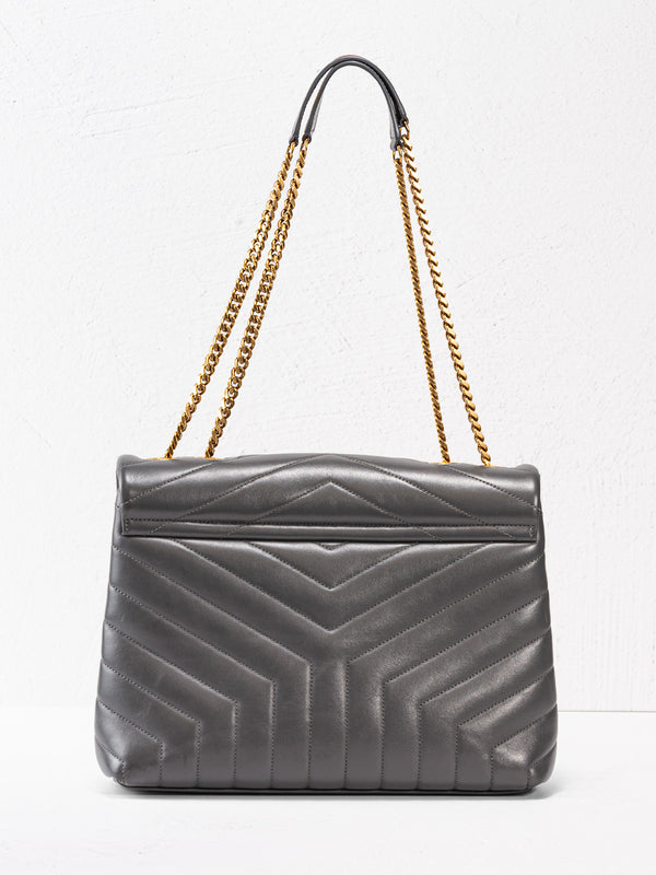 Saint Laurent Medium Monogram Matelasse LouLou Bag