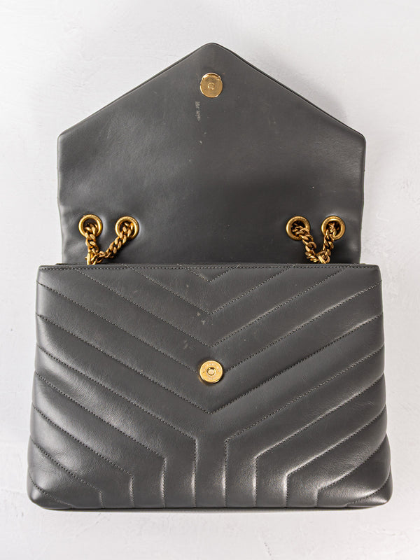 Saint Laurent Medium Monogram Matelasse LouLou Bag