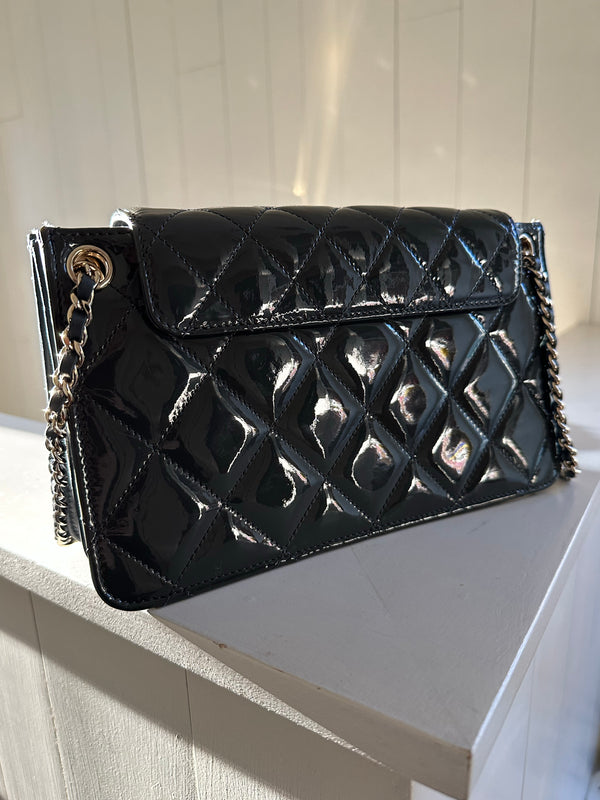 Chanel Golden Class Accordion Flap Bag Back