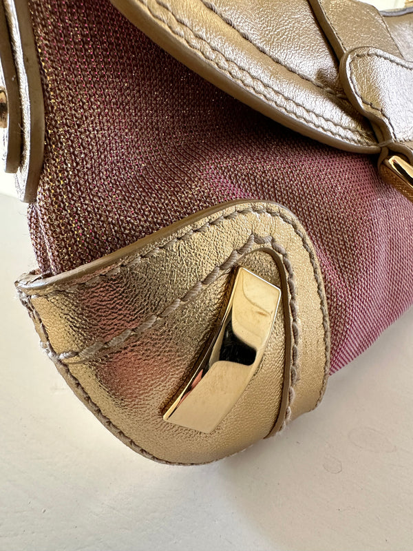 Chanel Triple Stitch CC Tote Corner Detail