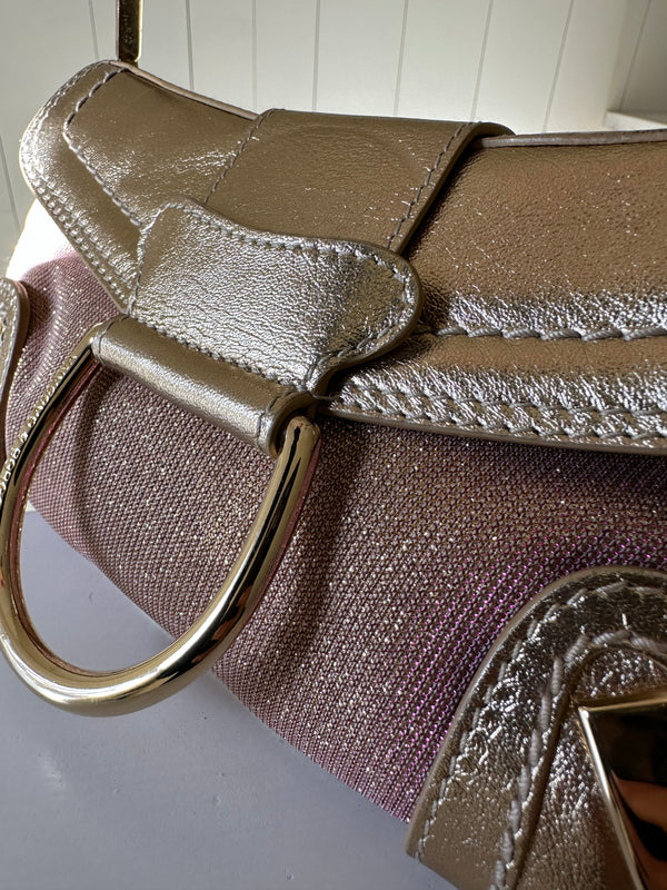 Chanel Triple Stitch CC Tote Front Detail