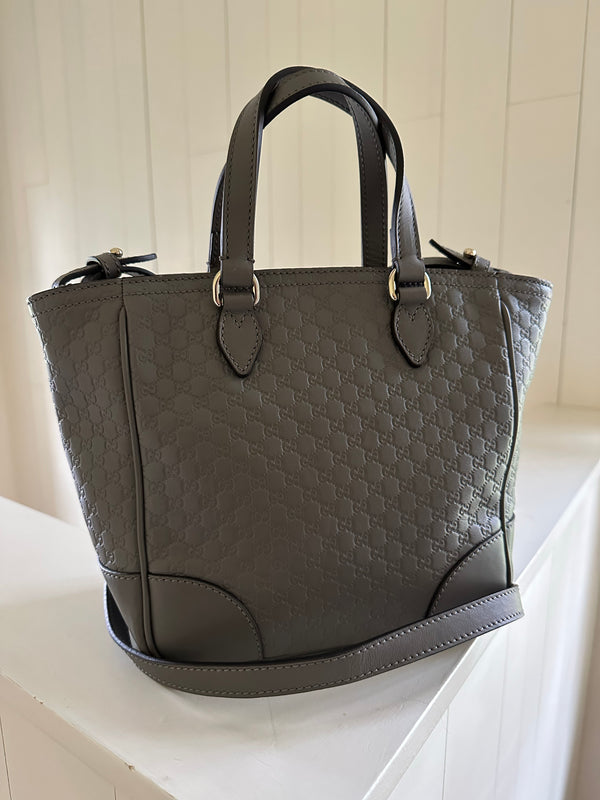 Gucci Small Guccissima Bree Tote Back