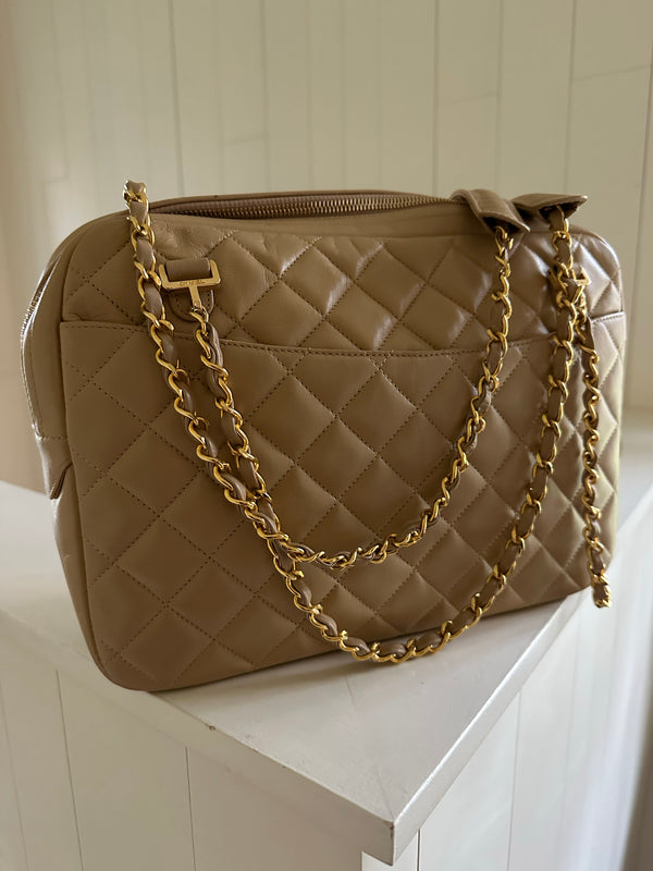 Chanel Charm Camera Bag With Wallet Back