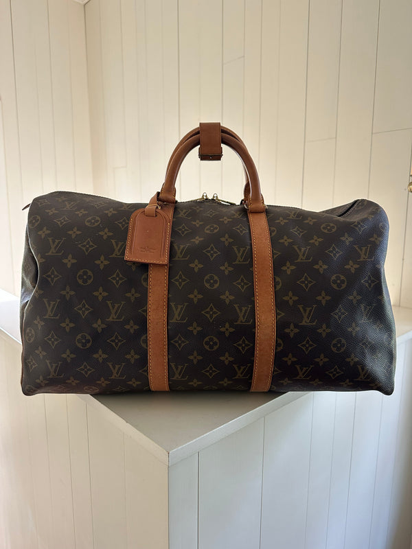 Louis Vuitton Monogram Keepall 50