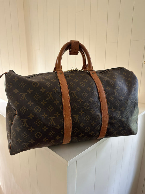 Louis Vuitton Monogram Keepall 50