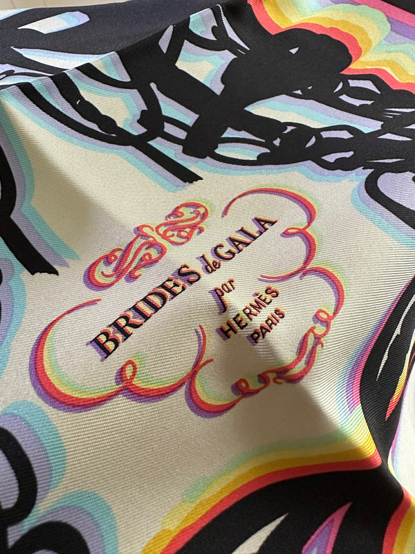 Hermès "Brides De Gala Shadow" Scarf 45