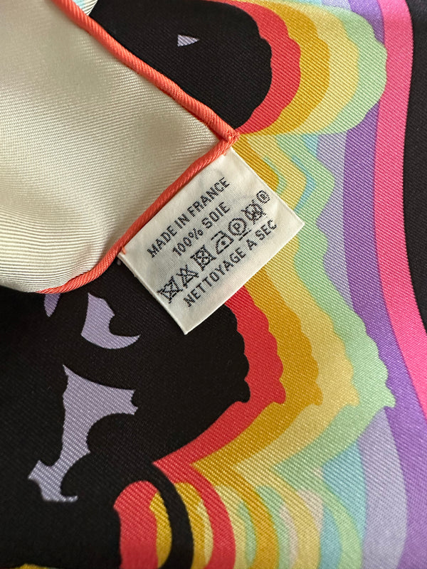 Hermès "Brides De Gala Shadow" Scarf 45