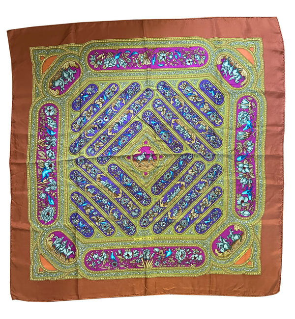 Hermès "Qalamdan" Scarf 90
