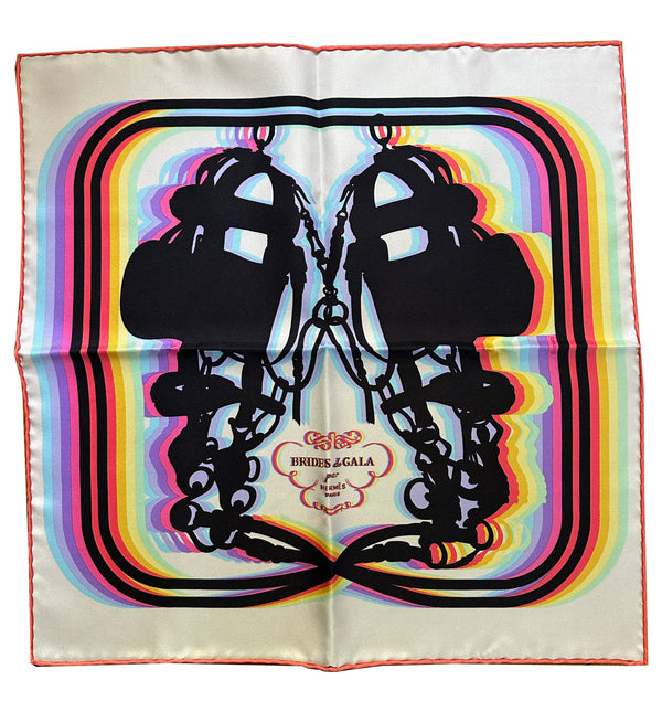 Hermès "Brides De Gala Shadow" Scarf 45