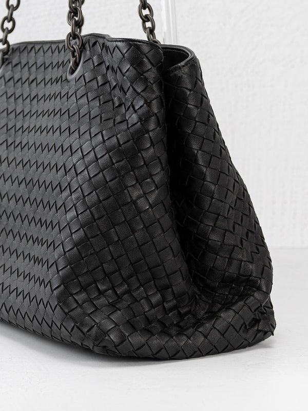 Bottega Veneta Intrecciato Chain Tote