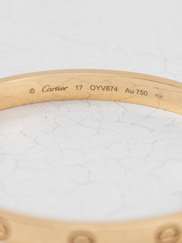 Cartier Love Bracelet Classic Model