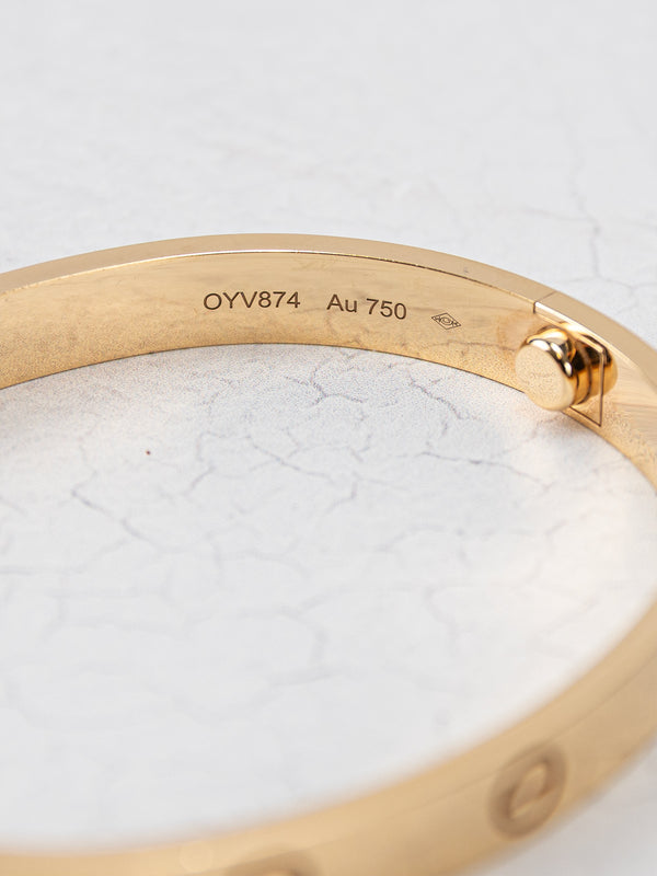 Cartier Love Bracelet Classic Model