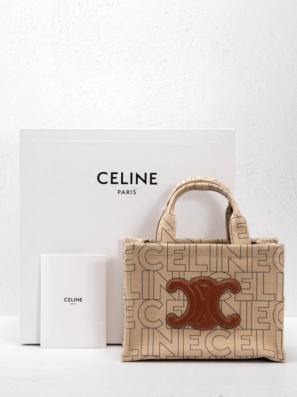 Celine Small Triomphe Cabas Thais Tote