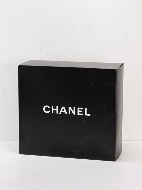 Chanel Beige Caviar Quilted Timeless Petit Shopping Tote