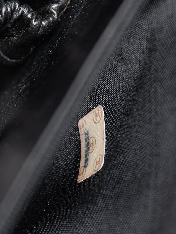 Chanel Quilted Vintage CC Vanity Case