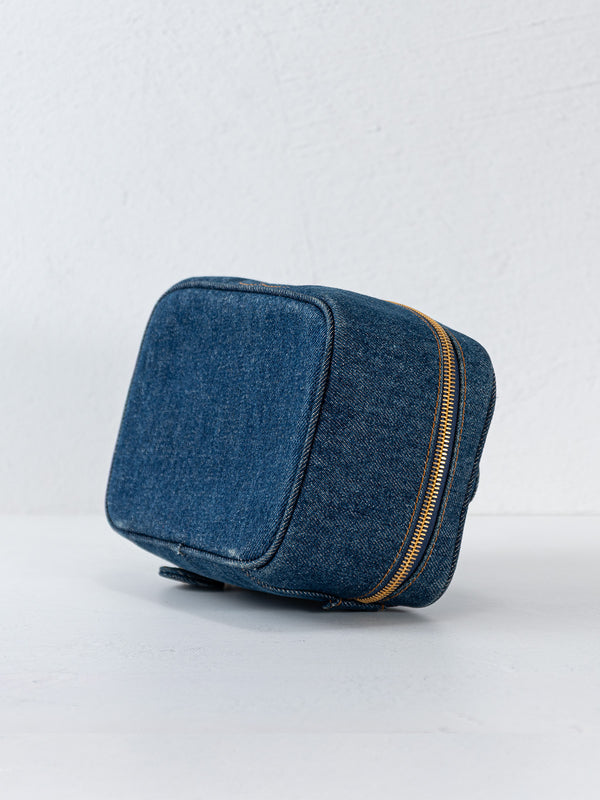 Chanel Denim Timeless Vanity Case