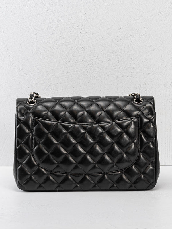 Chanel Jumbo Quilted Lambskin Double Flap Bag