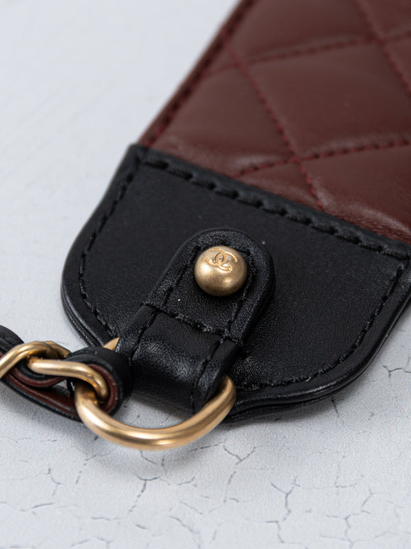 Chanel Small Strap Into Flap Bag