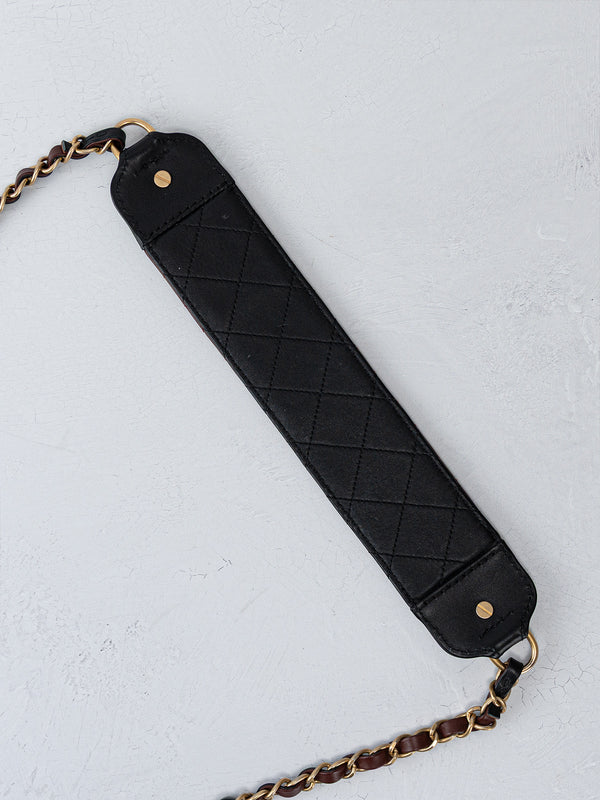 Chanel Small Strap Into Flap Bag