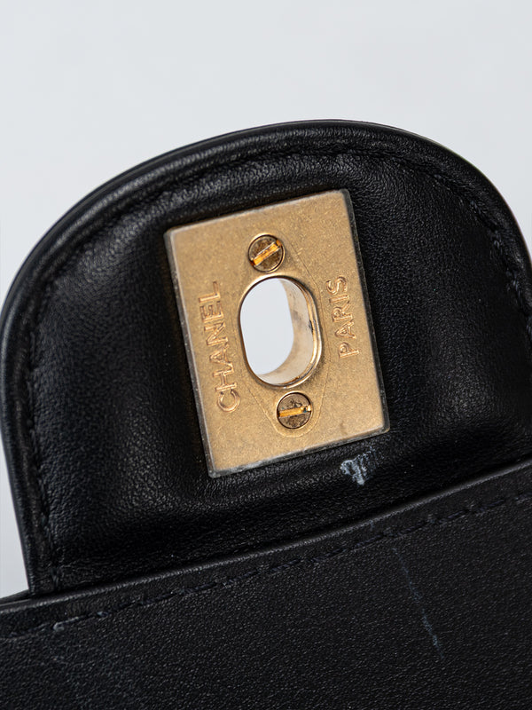 Chanel Small Strap Into Flap Bag