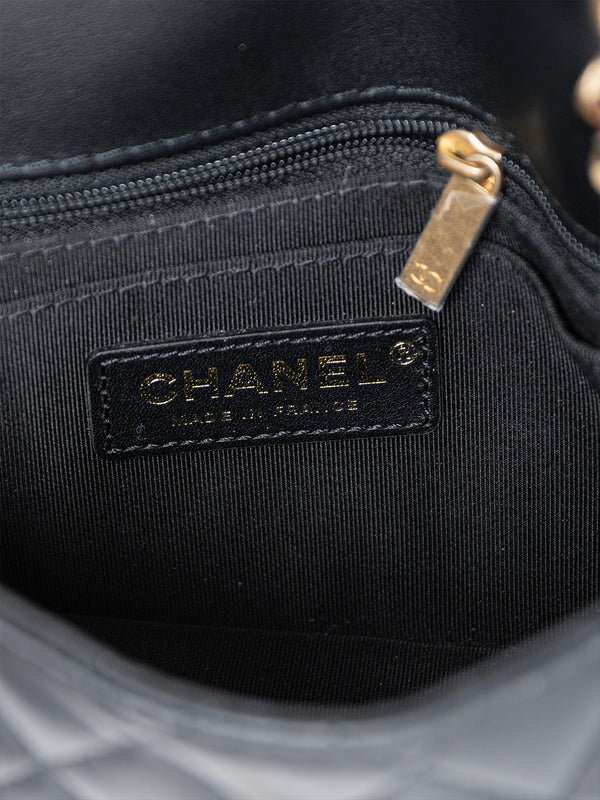 Chanel Small Strap Into Flap Bag