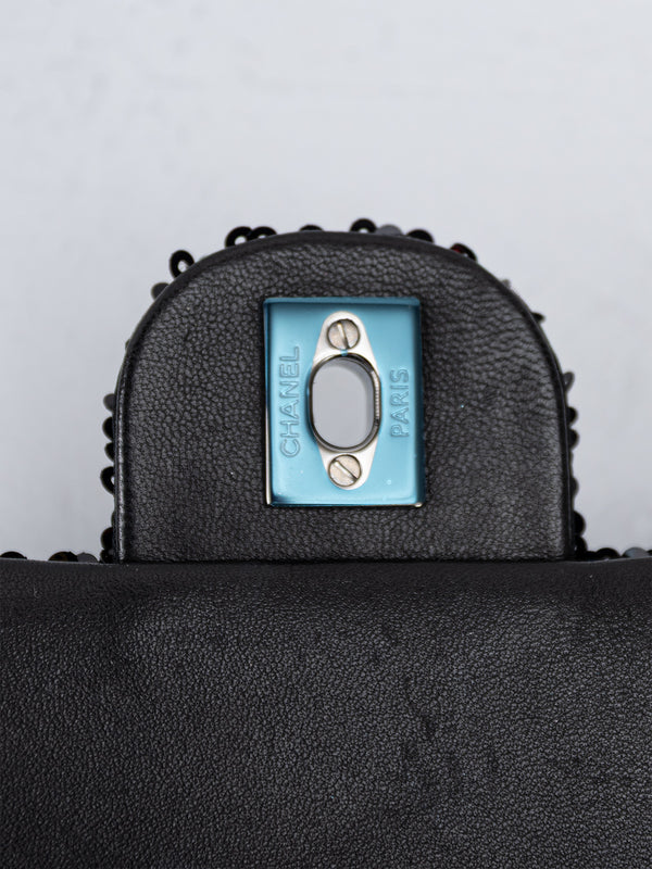 Chanel Sequin Single Flap Bag