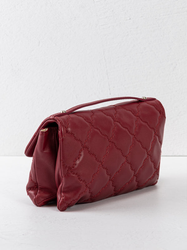 Chanel Double Stitch Hamptons Flap Bag