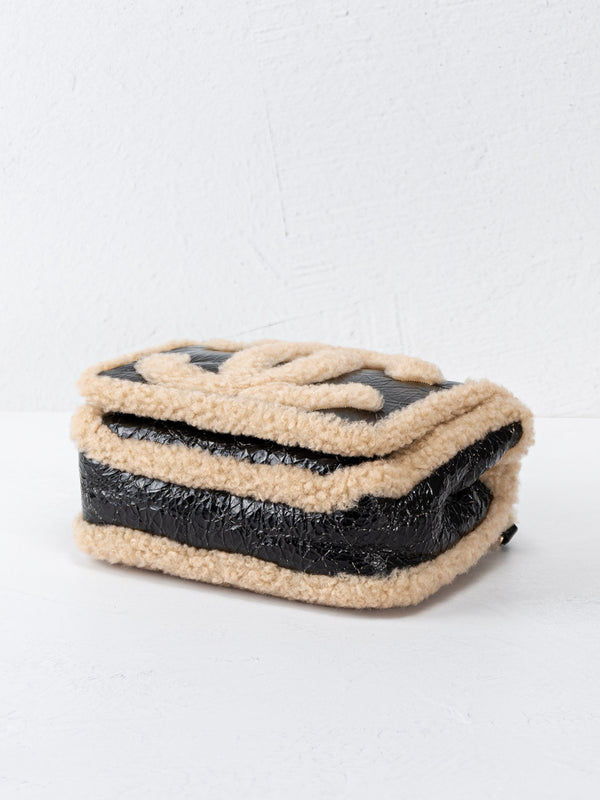 Chanel Shearling CC Mania Flap